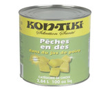 Chicken Pieces Kontiki Peach Diced In Natural Juice 2.84L/96 oz  (6/Case) 
