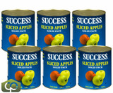 Chicken Pieces Success Apple Slices Solid Pack, 100 OZ/6.2 LBS, 6/Case - Premium Quality 