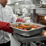 Chicken Pieces Sysco Classic Pan Foil Steam Table Full Size Deep 3 3/8 (40/Case)
