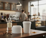 Chicken Pieces Sysco Classic Lid Plastic White Dome For 12-24 oz. 100CT (10/Case)