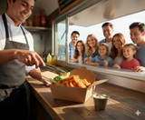 Chicken Pieces Sysco Classic Box Food Take-Out Kraft #1 5x4x2.5 in. (300/Case)