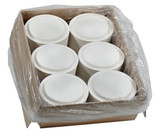 Chicken Pieces Earth Plus Plate Paper Compostable 6 in. 1-Compartment (750/Case) 