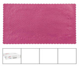 Chicken Pieces Sysco Classic Placemat Paper Embossed Burgundy 10x14 (1000/Case) 