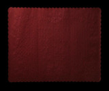 Chicken Pieces Sysco Classic Placemat Paper Embossed Burgundy 10x14 (1000/Case) 