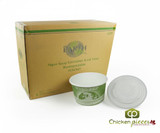 Chicken Pieces Sysco  Bowl Paper Soup 16 oz. With Lid (300/Case)
