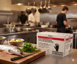 Chicken Pieces Sysco Classic Glove Nitrile Foodservice Powder-Free Black Extra Large 100 CT (10/Case)