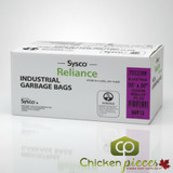 Chicken Pieces Sysco Reliance Bag Garbage Regular Black 35x50 (200/Case)