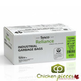 Chicken Pieces Sysco Reliance Bag Garbage Extra Strong Black 26x36 (200/Case)