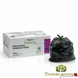 Chicken Pieces Sysco Reliance Bag Garbage Utility Black 22x24 (500/Case)