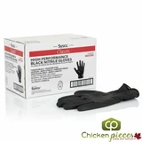 Chicken Pieces Sysco Classic Glove Nitrile Foodservice Powder-Free Black Medium 100 CT (10/Case)