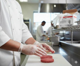 Chicken Pieces Sysco Classic Glove Poly Hybrid Stretch Clear Medium 100 CT (10/Case)