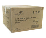 Chicken Pieces Galligreen Cup Portion 4 oz. Sugarcane White (2000/Case) 