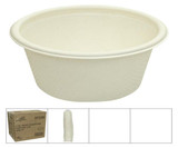 Chicken Pieces Galligreen Cup Portion 2 oz. Sugarcane White (2000/Case) - Compostable Portion Cups 