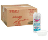 Chicken Pieces Polar Bowl Plastic Clear 6 oz. Hard Plastic 50 ct (20/Case) 