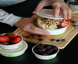 Chicken Pieces Packn'eat Tray Carry-Out White 11.25x7x3.5 in. (250/Case) 