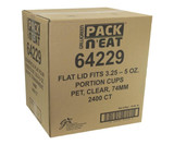 Chicken Pieces Packn'eat Lid Plastic Parfait Portion 3.25-5 oz.  60 CT (40/Case) 