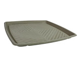 Chicken Pieces Sabert Platter Pulp Square Natural 16X16" (25/Case) 
