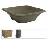Chicken Pieces Sabert Bowl Paper Pulp Square 16 OZ (300/Case) 
