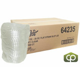 Chicken Pieces Sip N' Save Lid Clear 12-20 oz. Slot Straws (1000/Case) 