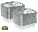 Chicken Pieces Pactiv Pan Foil Oblong 8.5x6x2 in. 36 oz/2.25LBS (400/Case) 
