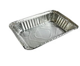 Chicken Pieces Pactiv Pan Foil Oblong 8.5x6x2 in. 36 oz/2.25LBS (400/Case) 