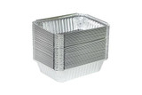 Chicken Pieces Pactiv Pan Foil Oblong 8.5x6x2 in. 36 oz/2.25LBS (400/Case) 