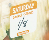 Chicken Pieces Sysco Classic Label Daily Saturday Removeable ROLLS (3/Case) 