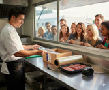 Chicken Pieces Sysco Film PVC Roll 2000 2 Pack Refill 12" (2/Case)