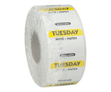 Chicken Pieces Sysco Classic Label Daily Tuesday Removable ROLLS (3/Case) 