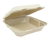 Chicken Pieces Sysco Reliance Container Biodegradable 9 Square Hinged Lid (200/Case) 