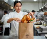 Chicken Pieces Sysco Classic Bag Paper Regular SOS 10 LBS (500/Case) Eco-Friendly