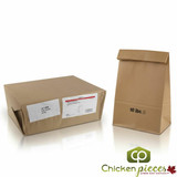 Chicken Pieces Sysco Classic Bag Paper Regular SOS 10 LBS (500/Case) Eco-Friendly
