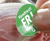 Chicken Pieces Sysco Classic Label Roll Circle Permanent Green Friday .75 (2000/Case) 