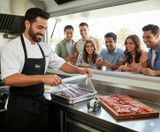 Chicken Pieces Sysco Classic Film PVC 2000 ft. Roll Slicer Cutter 12 inches