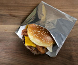 Chicken Pieces Sysco Classic Bag Sandwich Bag 6.75 Square Foil (1000/Case) 