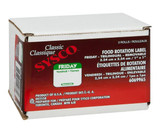Chicken Pieces Sysco Classic Label Daily Friday Removable (3/Case) 