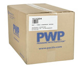 Chicken Pieces Pactiv Container Plastic Hinged Sandwich Wedge 255 CT 
