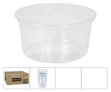 Chicken Pieces Solo Cup Container Plastic Clear Deli 16 oz. 25 CT (20/Case) 