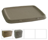 Chicken Pieces Sabert Lid Biodegradable Pulp Rectangular For 20 oz. & 30 oz (300/Case) 