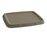 Chicken Pieces Sabert Lid Biodegradable Pulp Rectangular For 20 oz. & 30 oz (300/Case) 