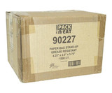 Chicken Pieces Pack N'Eat Grease Resistant Kraft Paper Bags, Self-Standing  (1000/Case) 
