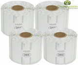Chicken Pieces National Label Roll Date Code Genie 2x1 INCH Blank Removeable (1000/Case) 