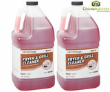 Chicken Pieces Keystone Cleaner Fryer & Grill 3.78 L/1 Gallon (2/Case) Dual Active Formula 