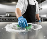 Chicken Pieces Sysco Pad Scour Medium Nylon 3.5x6 (40/Case) General Purpose