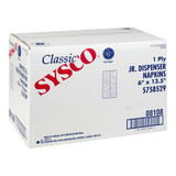 Chicken Pieces Sysco Napkin Dispenser 1 Ply White Junior 750 CT (12/Case) Premium Quality 