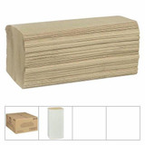 Chicken Pieces Metro Single Fold Towel Plain 250 Count (16/Case) - Economical, 100% Recycled Fiber 