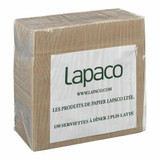Chicken Pieces Lapaco Dinner Napkin 2 Ply Kraft 150 Count (20/Case) - Latte Colored, Well Embossed 