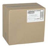 Chicken Pieces Stone Plastics Straw Cocktail 8 in. Black Sturdi-Sip (5000/Case) 