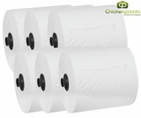 Chicken Pieces White Swan Towel Roll Long White 800 FT (6/Case) - High Absorbency 