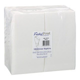 Chicken Pieces FashnPoint White Dinner Napkins 15.5"x15.5" 100 ct. (8/Case) 